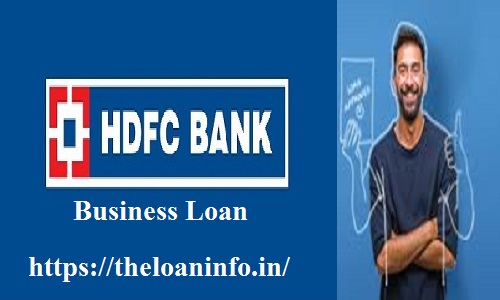 HDFC BANK BUSINESS LOAN 2