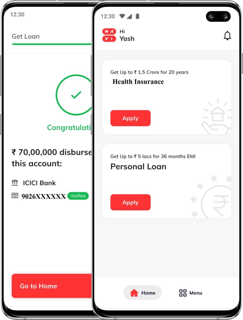 Navi Health Insurance App 1