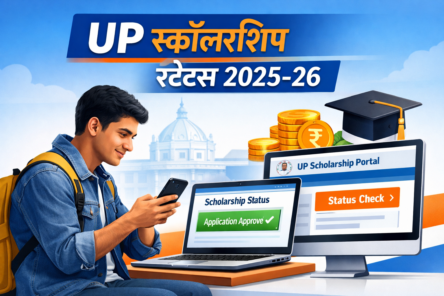 You are currently viewing UP Scholarship Status 2025-26 Check Online